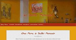 Desktop Screenshot of buffet-marocain.com